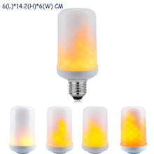 Load image into Gallery viewer, Led Golden Flickering Flame Gravity Sensor Flame Light