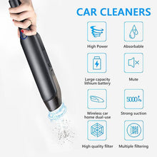 Load image into Gallery viewer, 5200Pa Super Suction Wireless Vacuum Cleaner For Car&amp;Home
