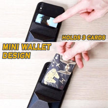 Load image into Gallery viewer, 2 in 1 Mini Wallet Phone Stand
